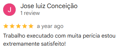 Avaliação de Jose Luiz Conceição no Google